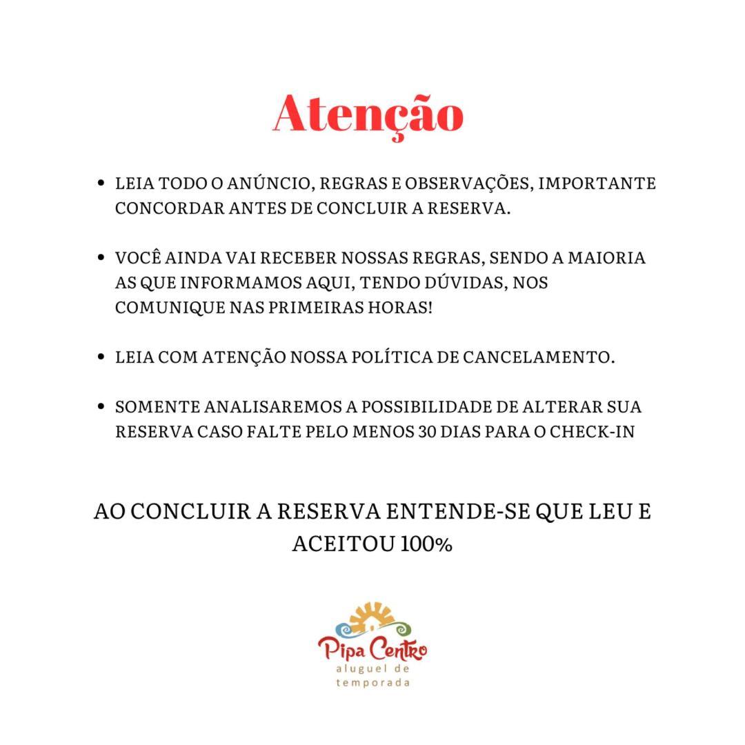 Condominio Solar Pipa - Apartamento Economico, Sem Varanda Praia de Pipa 外观 照片